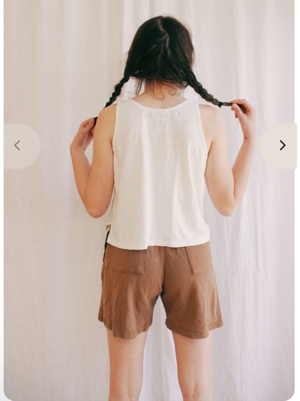 Jungmaven French Terry Sport Short Coyote Tan Medium Hemp Organic Cotton Unisex - Picture 5 of 13
